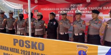 Satgas Ops Lilin Mahakam Polda Kaltim Pastikan Sitkamtibmas Aman Pada Pusat Keramaian di Balikpapan Jelang Libur Nataru 2024