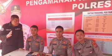 Kasi Humas Polresta Balikpapan, Berikan Support Kepada Personil yang Melaksanakan Tugas di Pospam di Wilayah Kota Balikpapan