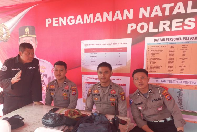 Kasi Humas Polresta Balikpapan, Berikan Support Kepada Personil yang Melaksanakan Tugas di Pospam di Wilayah Kota Balikpapan