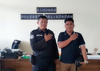 Kasi Humas Polresta Balikpapan Sambut Hangat Jalin Silaturahmi dengan Jurnalis.