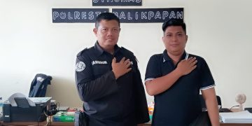 Kasi Humas Polresta Balikpapan Sambut Hangat Jalin Silaturahmi dengan Jurnalis.