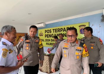 Kapolresta Balikpapan Pantau Langsung Pos Pengamanan Nataru di Wilayah Hukumnya