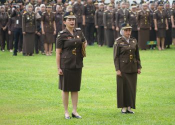 Jaksa Agung Muda Tindak Pidana Umum  Pimpin Upacara Peringatan Hari Ibu ke-96 Tahun 2024