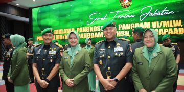 Estafet Tongkat Komando, Kasad Pimpin serah terima Jabatan Pangdam VI/Mulawarman
