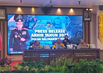 Sampaikan Capaian Kinerja, Polda Kaltim Gelar Rilis Akhir Tahun 2024