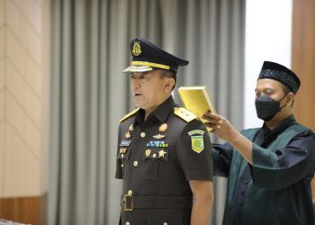 Pelantikan Kolonel Cpm Andi Suci Agustiansyah  Sebagai Direktur Penindakan  Jaksa Agung Muda Bidang Pidana Militer