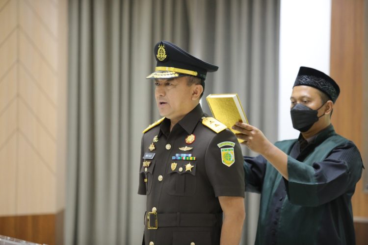 Pelantikan Kolonel Cpm Andi Suci Agustiansyah  Sebagai Direktur Penindakan  Jaksa Agung Muda Bidang Pidana Militer