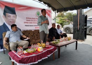 Drs. H. Makmur HAPK, M.M Sosialisasikan Perda No. 5 Tahun 2022 di Kabupaten Berau