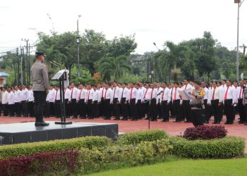 Pimpin Apel Pagi, Wakapolda Kaltim Tekankan Pencegahan Kejahatan dan Peningkatan Kinerja Personel