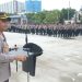 Usai Apel Mingguan, Polresta Balikpapan Gelar Pemeriksaan Sikap Tampang dan Kelengkapan Anggota.