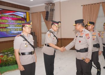 Kapolda Pimpin Sertijab Tiga Pejabat Utama Polda Kaltim 