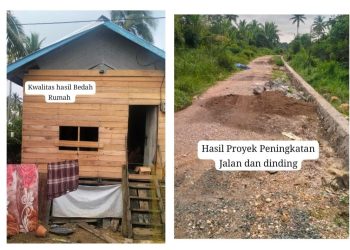 Diduga Tidak Transparan, Proyek Bedah Rumah di Kampung Merancang Ilir Tuai Kekecewaan Warga