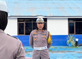 Kasat Lantas Polres Wajo Gelar Apel Pagi untuk Tingkatkan Kedisiplinan Anggota