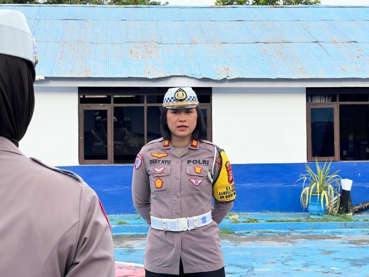 Kasat Lantas Polres Wajo Gelar Apel Pagi untuk Tingkatkan Kedisiplinan Anggota