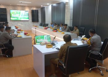 Sinergitas Polresta Balikpapan Bersama Dinas Pertanian dalam Rangka Kesiapan Penanaman Jagung