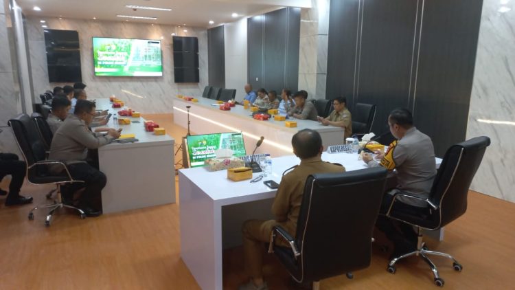 Sinergitas Polresta Balikpapan Bersama Dinas Pertanian dalam Rangka Kesiapan Penanaman Jagung