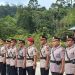 Mutasi Jabatan, Polres Mahulu Gelar Upacara Sertijab Sejumlah Pejabat Utama Polres