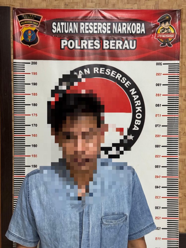 Polres Berau Ringkus Pengedar Narkoba di Karang Ambun, Amankan Sabu 4,5 Gram
