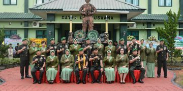 Pangdam VI/Mlw Pimpin Serah Terima Jabatan Komandan Yonkav 13/Satya Lembuswana