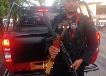 Cepat Tanggap, Sat Brimob Polda Kaltim Amankan Pria di Balikpapan yang Ancam Mantan Istri dan Anak dengan Mandau