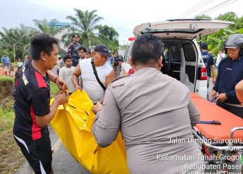 Mayat Pria Ditemukan di Desa Jone, Polres Paser Lakukan Penyelidikan Intensif