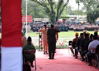 Semangat Juang Harus Terus Dilestarikan, Bupati Kukar Pimpin Upacara Peristiwa Merah Putih Ke 78
