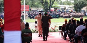 Semangat Juang Harus Terus Dilestarikan, Bupati Kukar Pimpin Upacara Peristiwa Merah Putih Ke 78