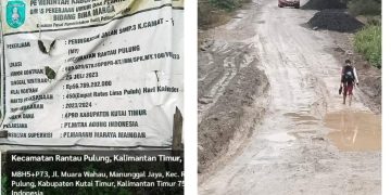 Proyek Rp 56,7 Miliar di Rantau Pulung Disorot Warga: Jalan Berlubang, Kualitas Dipertanyakan