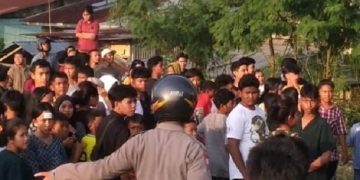 Dua Kelompok Warga Bentrok di Jembatan Sungai Deli, Polisi Sigap Amankan Situasi