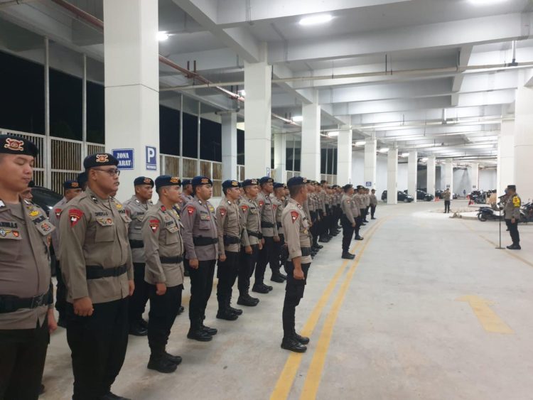 Brimob Kaltim Perketat Pengamanan Laga Persiba Balikpapan vs Sumut United di Stadion Batakan