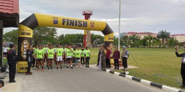 Tes Kesamaptaan Jasmani SIP T.A. 2025 Digelar di Lapangan M. Yasin Sat Brimob Polda Kaltim