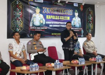 Dengarkan Aduan dan Masalah Masyarakat, Polda Kaltim Gelar Jumat Curhat