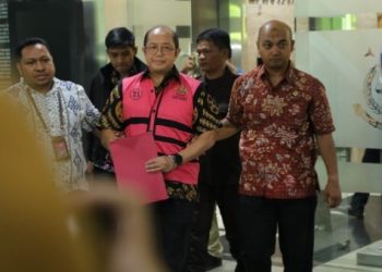 Tim Penyidik JAM PIDSUS Tetapkan dan Lakukan Penahanan  Terhadap Tersangka IR  Terkait Perkembangan Perkara Korupsi Jiwasraya