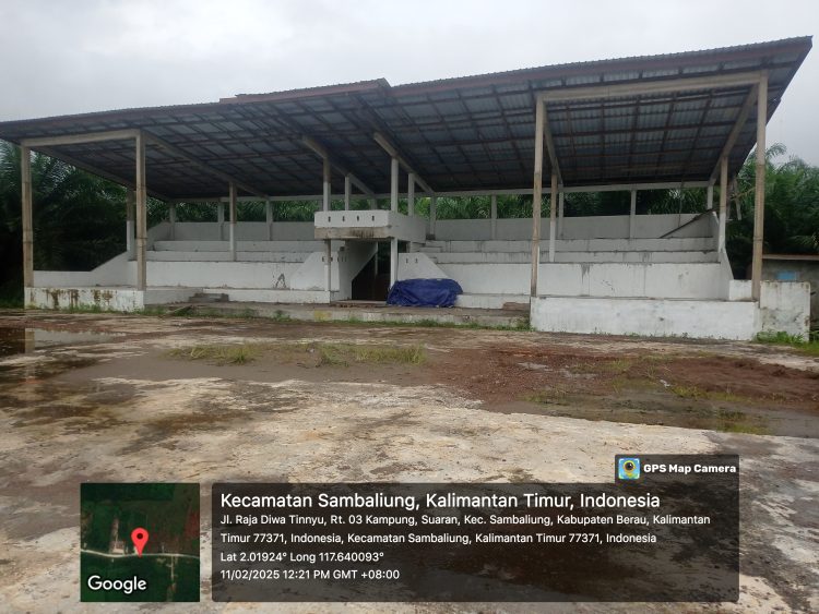 Mangkrak Bertahun-Tahun, Proyek Stadion Mini Suaran Diduga Diperiksa Inspektorat, Warga Pertanyakan Transparansi Anggaran