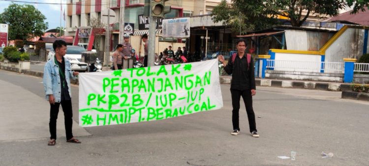 Mahasiswa HMI Cabang Berau Desak Penyelesaian Reklamasi Eks Tambang dan Transparansi Dana CSR PT Berau Coal