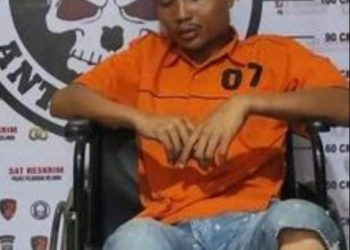 Bakar Ayah Kandung, Pria di Medan Deli Ditembak Polisi Saat Ditangkap