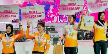 Personel Polda Kaltim Ukir Prestasi di Tour of Kemala Yogyakarta 2025