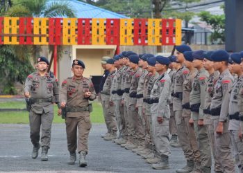 Pastikan Kesiapan Personel dalam Profesionalisme Bertugas, Danyon B Pelopor Pimpin Pembukaan Latihan Peningkatan Keterampilan PHH Sat Brimob Polda Kaltim TA 2025