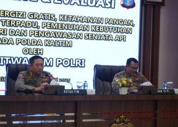 Bahas Ketahanan Pangan hingga Rekrutmen Polri, Tim Itwasum Polri Lakukan Monev di Polda Kaltim