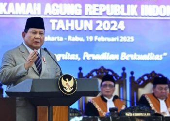 Presiden Prabowo Apresiasi Peran Hakim dalam Penegakan Hukum di Indonesia