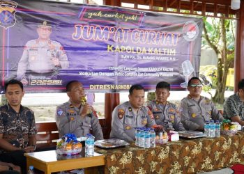 Polda Kaltim Kembali Gelar Jumat Curhat bersama Masyarakat 