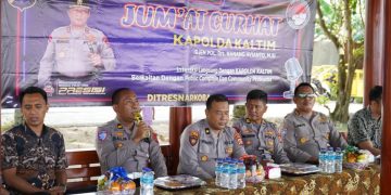 Polda Kaltim Kembali Gelar Jumat Curhat bersama Masyarakat 