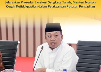Kementerian ATR/BPN Koordinasi dengan Mahkamah Agung Selaraskan Prosedur Eksekusi Sengketa Tanah, Menteri Nusron: Cegah Ketidakpastian dalam Pelaksanaan Putusan Pengadilan