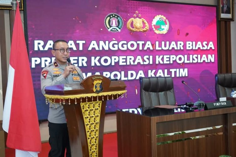 Polda Kaltim Gelar Rapat Anggota Luar Biasa Primkopol, Kukuhkan Pejabat Baru dan Bahas Penguatan Koperasi