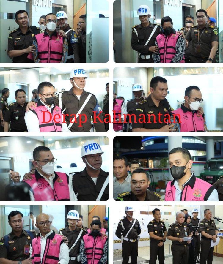 Penyidik pada JAM PIDSUS Tetapkan dan Tahan 7 Tersangka Perkara Tata Kelola Minyak Mentah di PT Pertamina