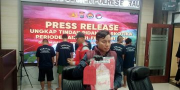 Polres Berau Ungkap 24 Kasus Narkotika dalam Dua Bulan, Amankan 26 Tersangka dan 2,7 Kilogram Sabu