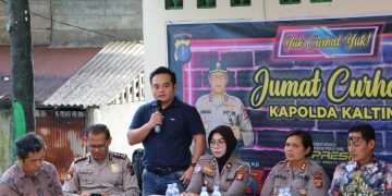 Melalui Jumat Curhat, Polda Kaltim Mempererat Silaturahmi Bersama Masyarakat