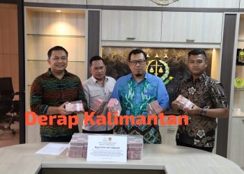 KEJATI KALTIM MENYITA UANG Rp. 2.510.147.000,- SEBAGAI PENGEMBALIAN KERUGIAN KEUANGAN NEGARA