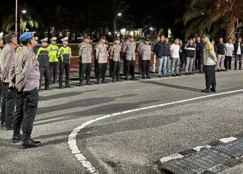 Pastikan Sitkamtibmas Aman selama Bulan Ramadhan, Polres PPU Gelar Apel Patroli KRYD