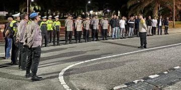 Pastikan Sitkamtibmas Aman selama Bulan Ramadhan, Polres PPU Gelar Apel Patroli KRYD